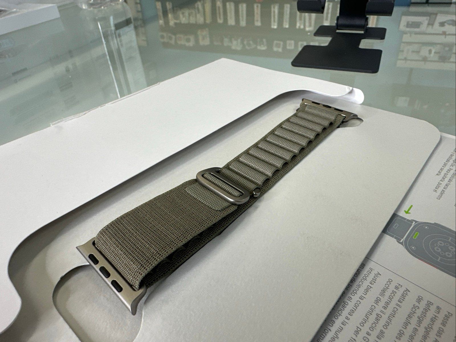 Apple Alpine Loop Band for Watch Ultra - Green, Small (49mm)_3