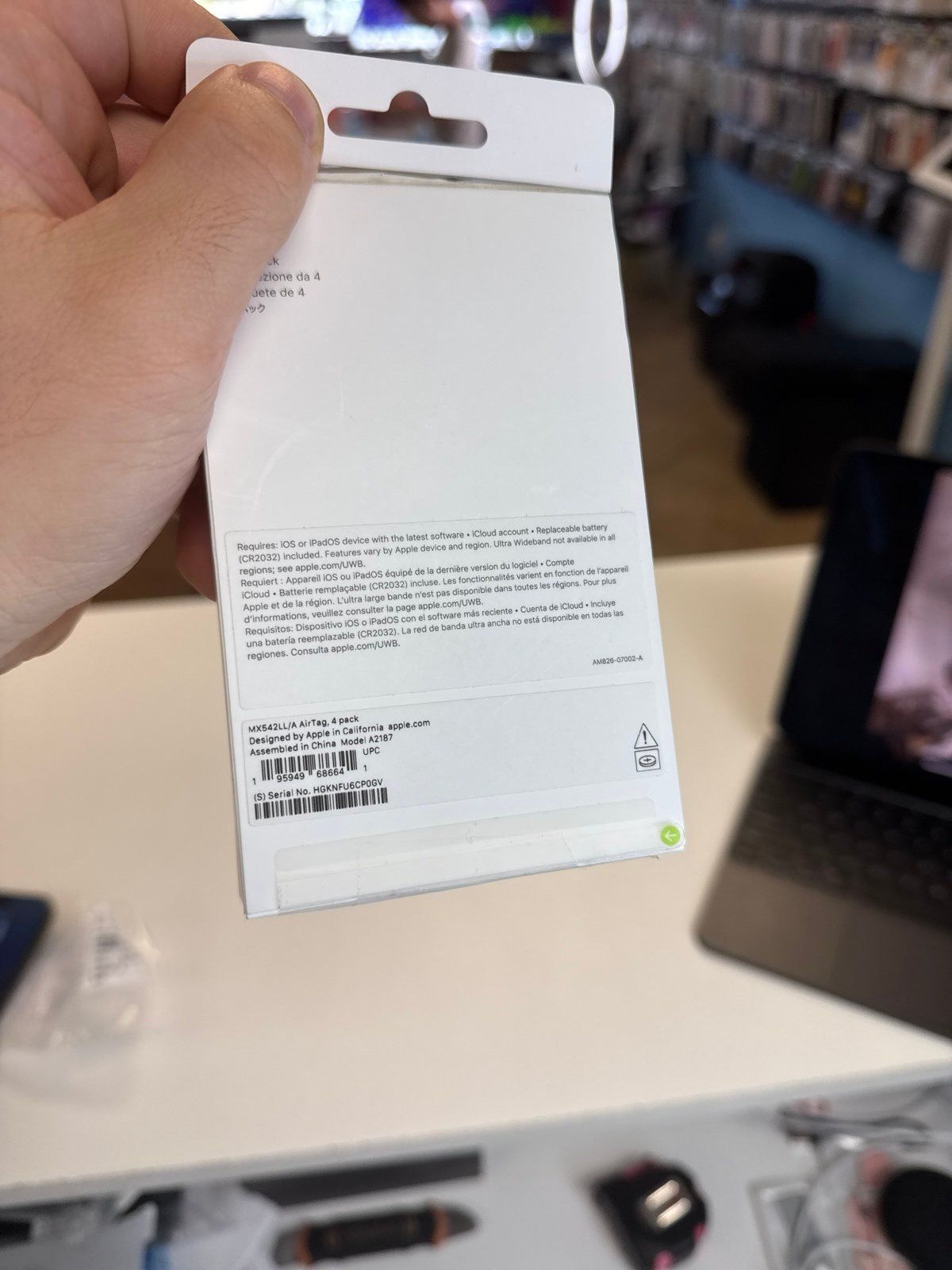 Apple Airtage 4 Pack New sealed with Apple care till December 2025_6