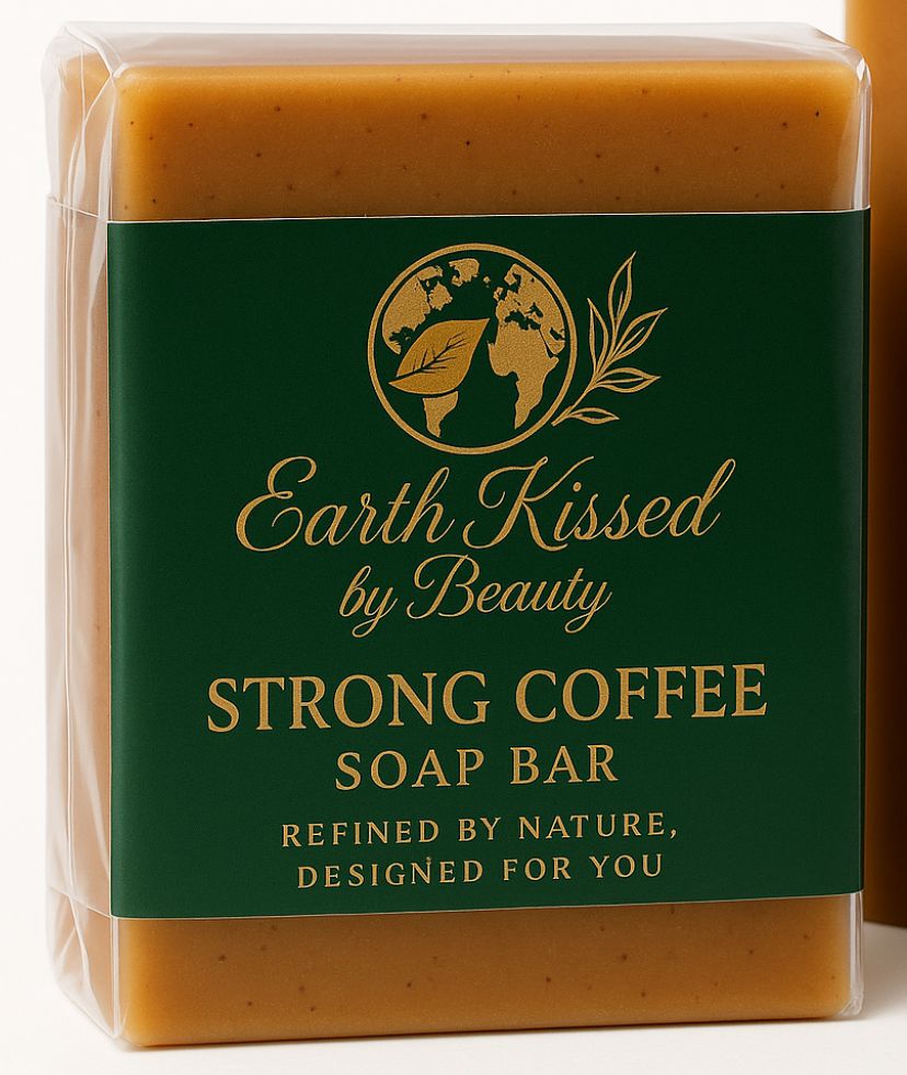 Earth Kissed by Beauty Strong Coffee Soap Bar BA _0