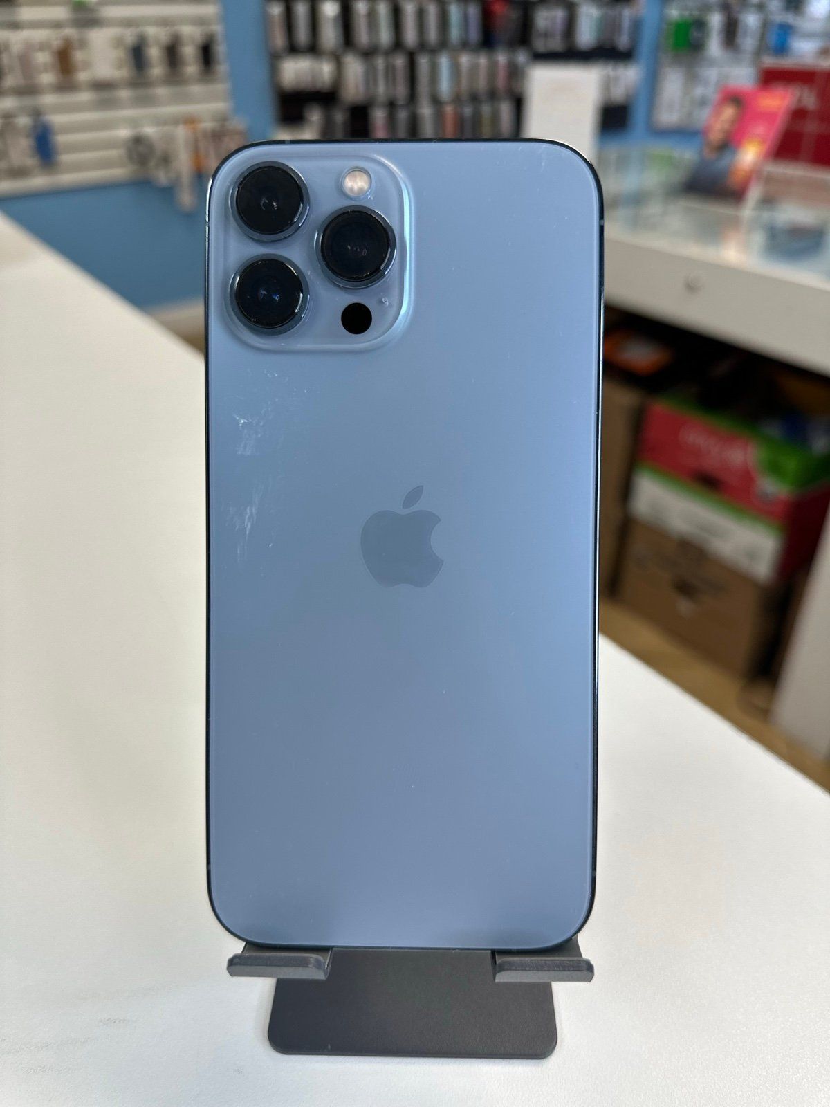 iPhone 13 Pro Max sierra 128 gb factory unlocked e sim and physical like new_3