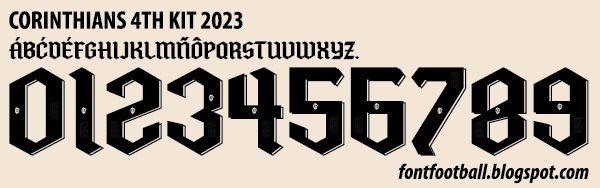 Font Vector Corinthians 4th 2023 kit_0