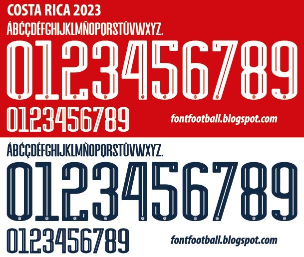 Font Vector Costa Rica 2023 kit_0