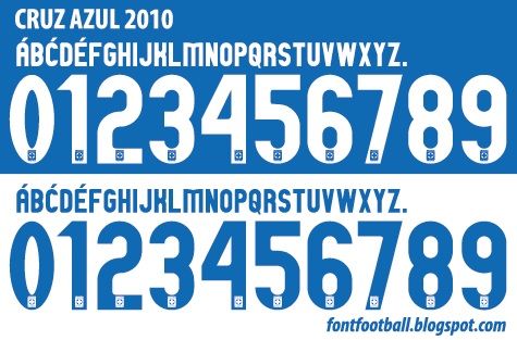 Font Vector Cruz Azul 2010 kit_0
