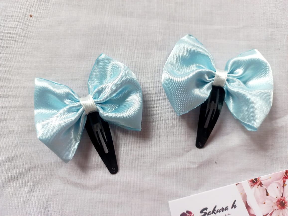 ✨ Satin Simple Tic Tac Bows _4