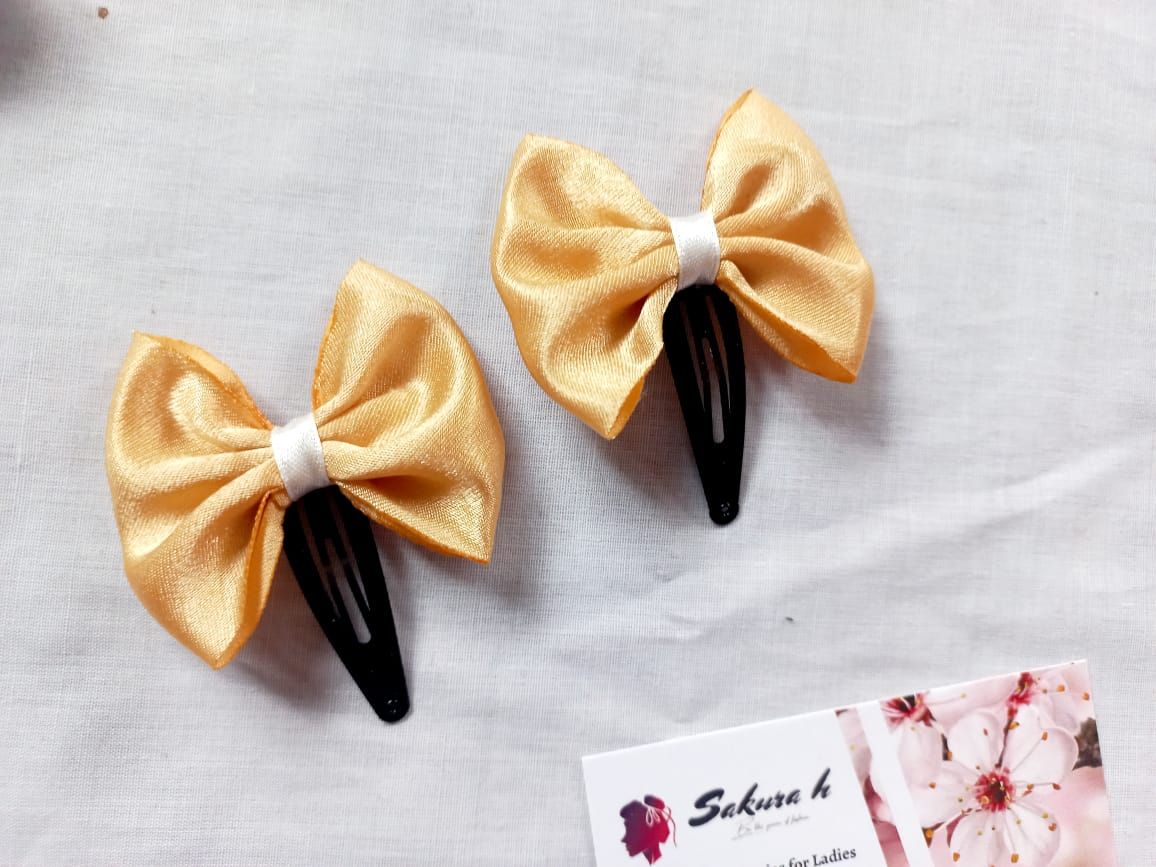 ✨ Satin Simple Tic Tac Bows _5