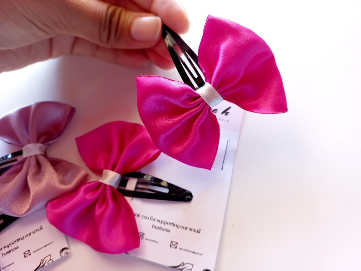 ✨ Satin Simple Tic Tac Bows _2