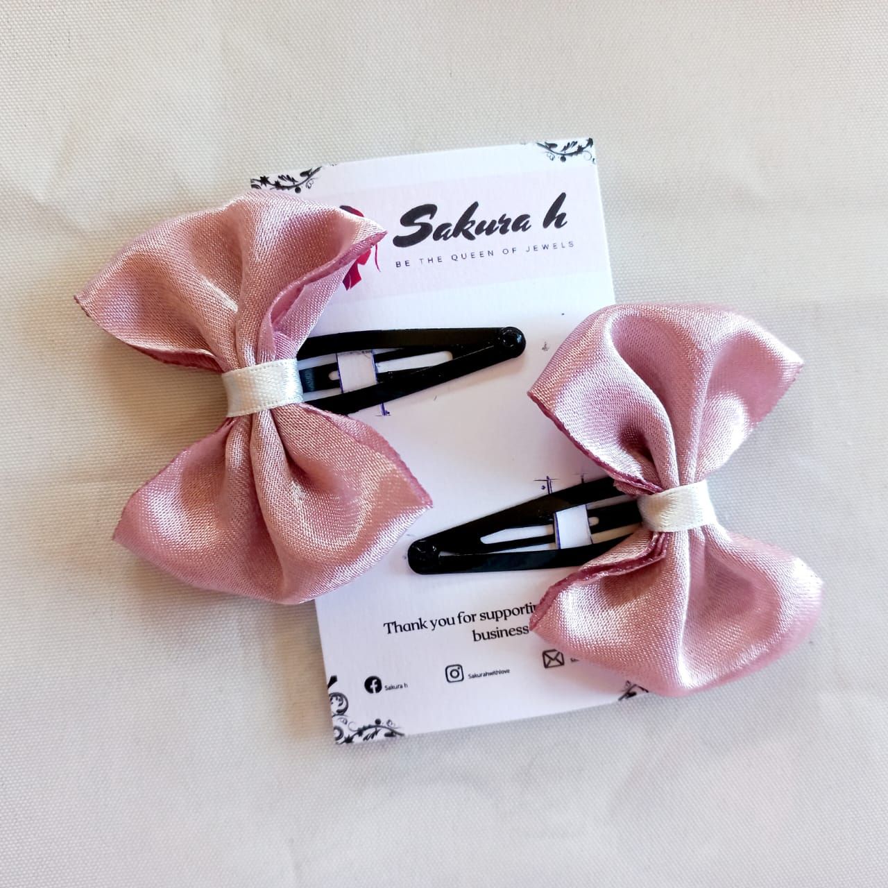 ✨ Satin Simple Tic Tac Bows _3