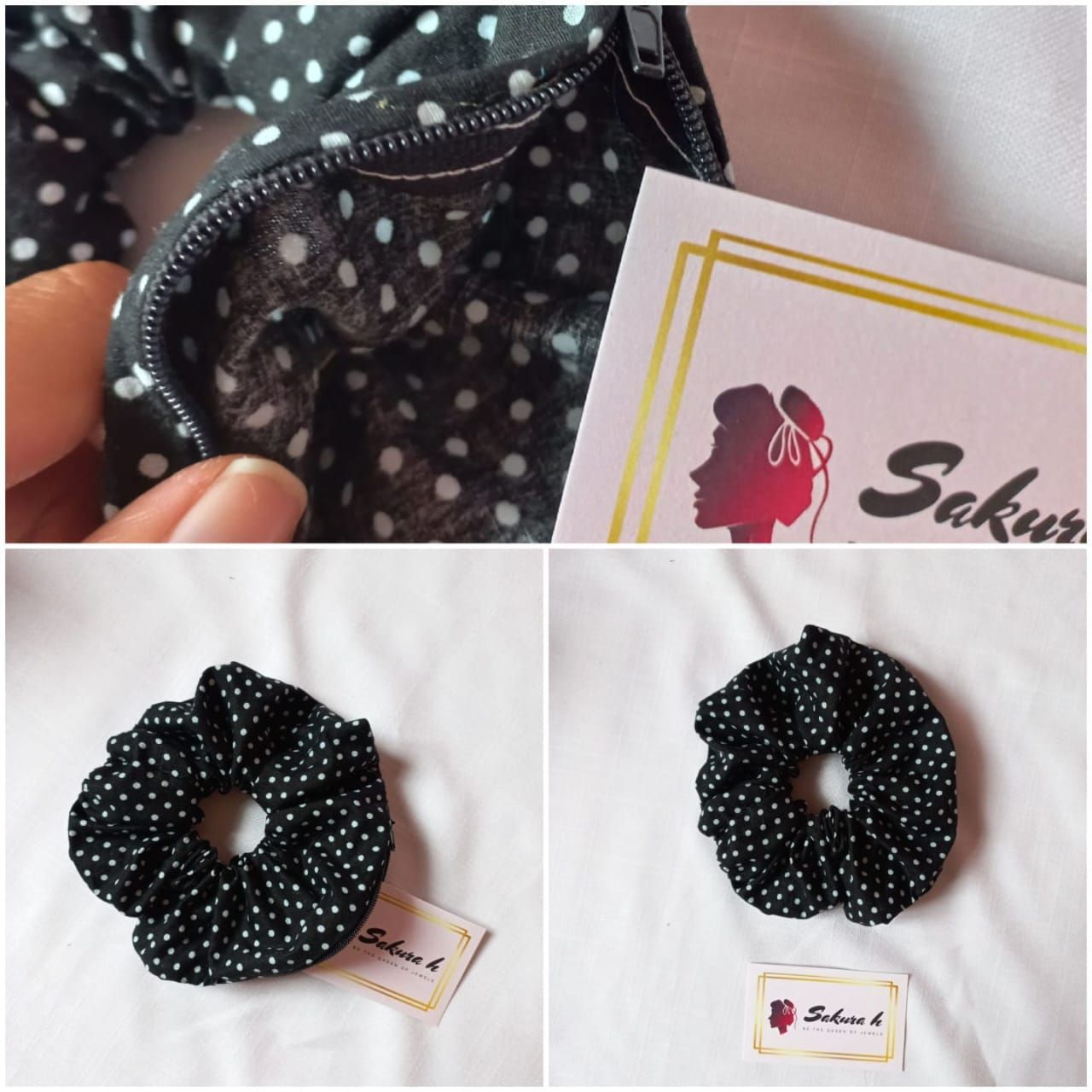 🌼 Zip Scrunchie – Your Little Secret Keeper_3