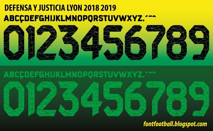 Font Vector Defensa Y Justicia 2018 2019 kit_0
