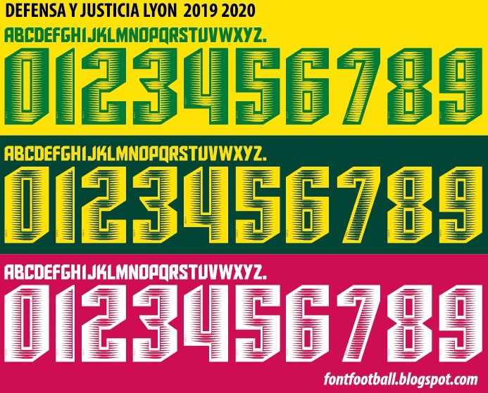 Font Vector Defensa Y Justicia 2019 2020 kit_0