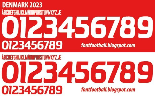 Font Vector Denmark 2023 kit_0