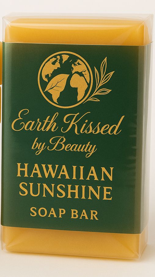 Earth Kissed by Beauty Hawaiian Sunshine Soap Bar BA _0
