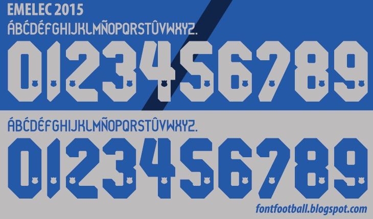 Font Vector Emelec 2015 kit_0