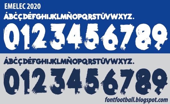 Font Vector Emelec 2020 kit_0