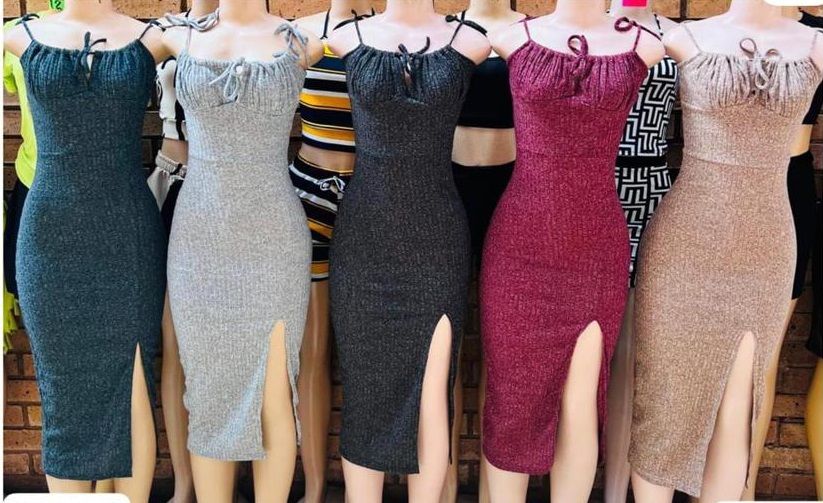 Pencil Slit Dress_0