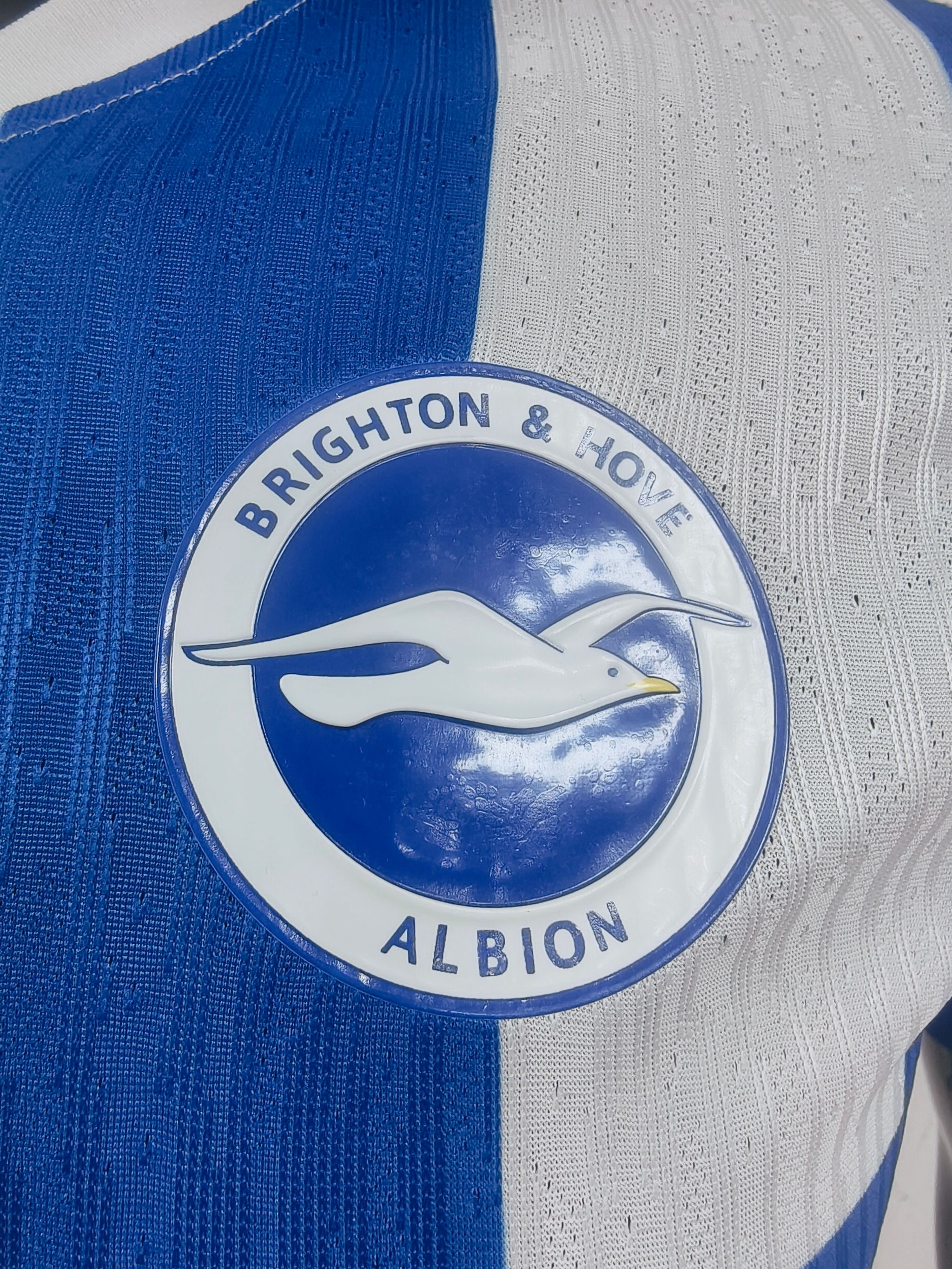 Brighton & Hove Albion F.C 2025/26 Home Shirt (White/Blue)_5