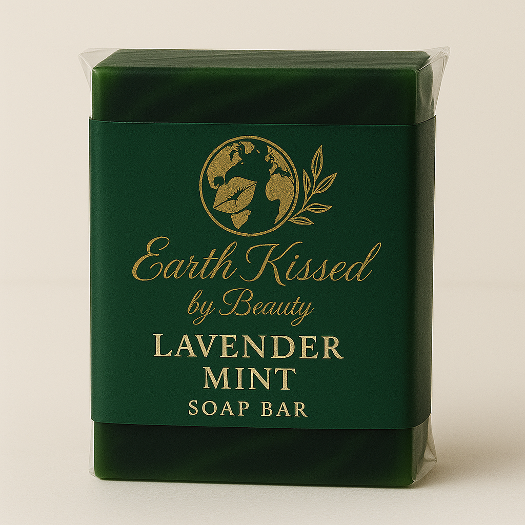 Earth Kissed by Beauty Lavender Mint Soap Bar BA_0