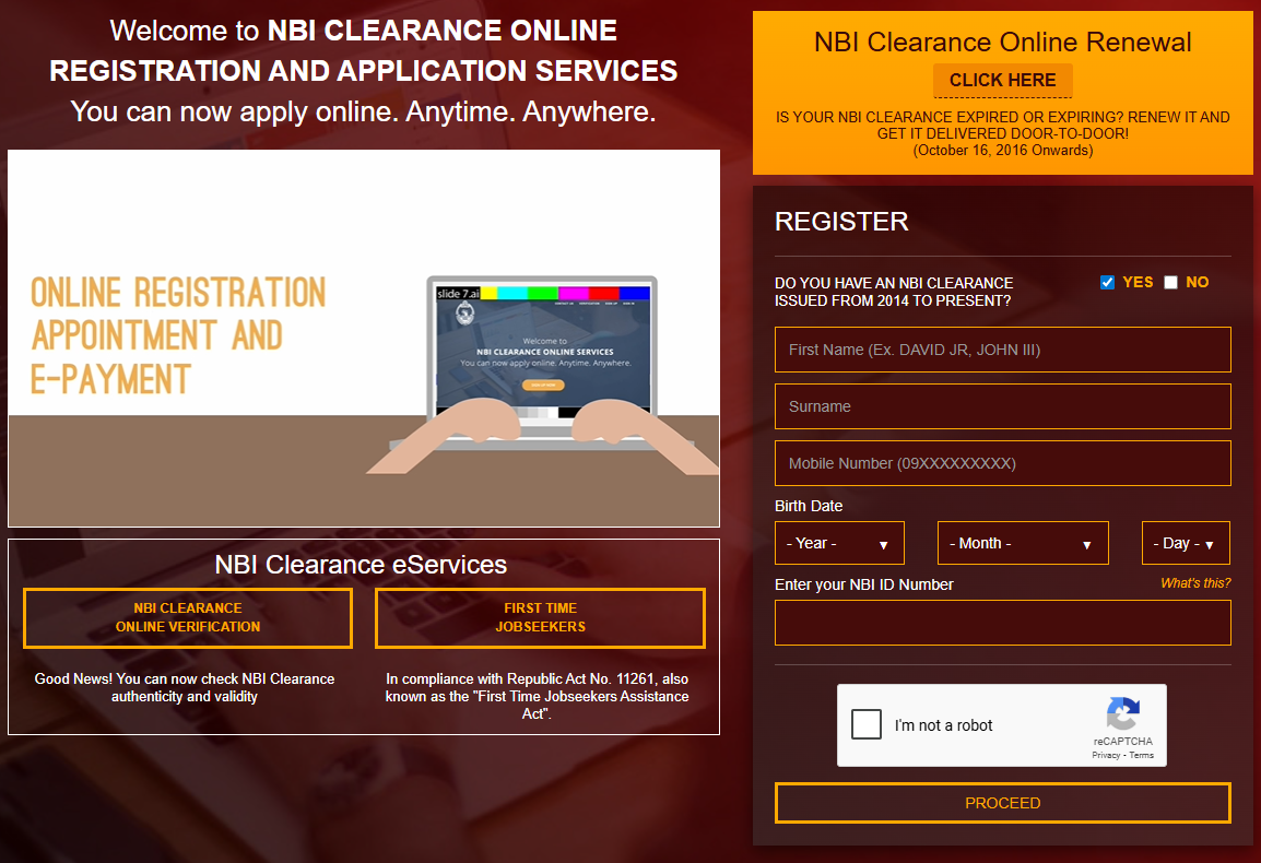 NBI Clearance Online Registration & Application Assistance_0