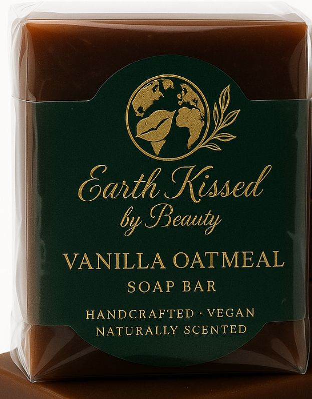 Earth Kissed by Beauty Vanilla Oatmeal Soap Bar BA_0