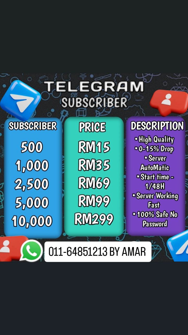 ⚡SERVICE BOOSTER TELEGRAM SUBSCRIBER⚡_0