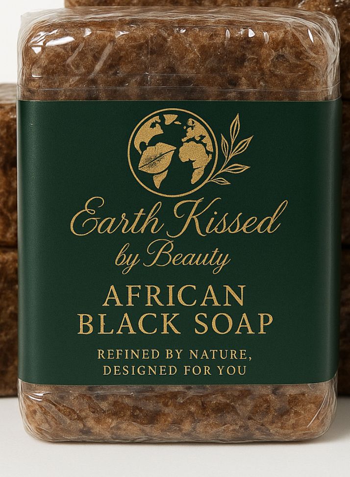 Earth Kissed by Beauty African Black Soap BA _0