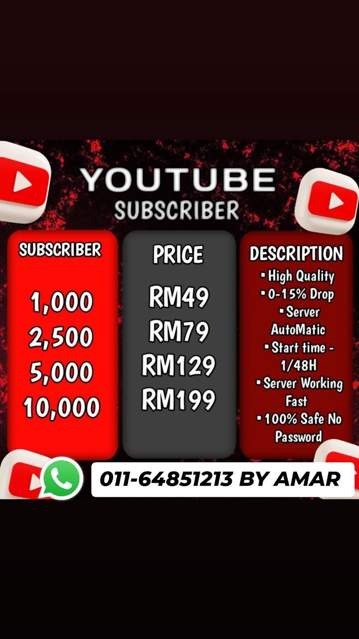 ⚡SERVICE BOOSTER⚡ YOUTUBE SUBSCRIBER_0