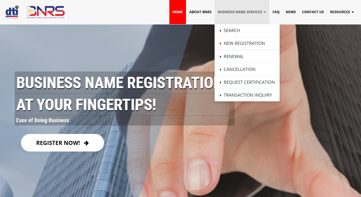 DTI Online Registration Assistance (New Application)_0