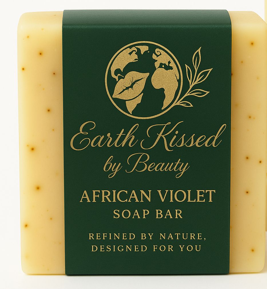 Earth Kissed by Beauty African Violet Soap Bar BA _0