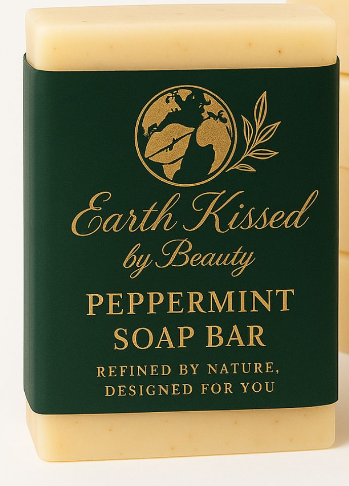 Earth Kissed by Beauty Peppermint Soap Bar BA_0