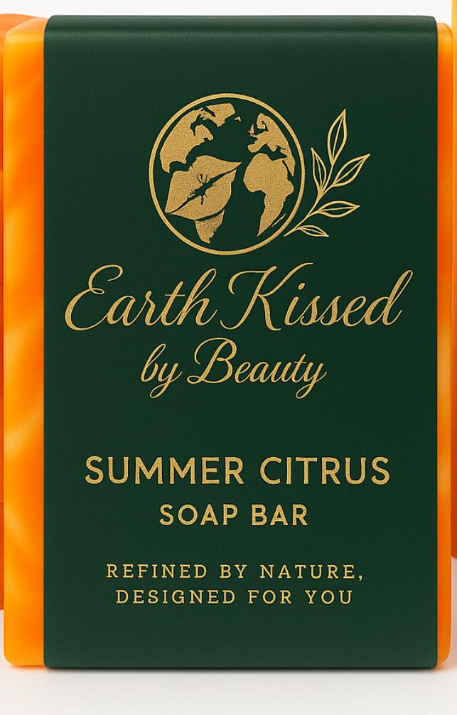 Earth Kissed by Beauty Summer Citrus Soap Bar BA_0