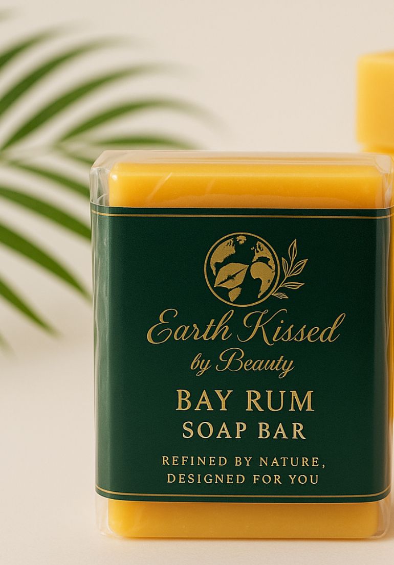 Earth Kissed by Beauty Bay Rum Soap Bar BA _0