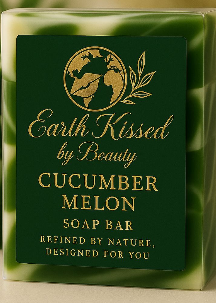 Earth Kissed by Beauty Cucumber Melon Soap Bar BA_0