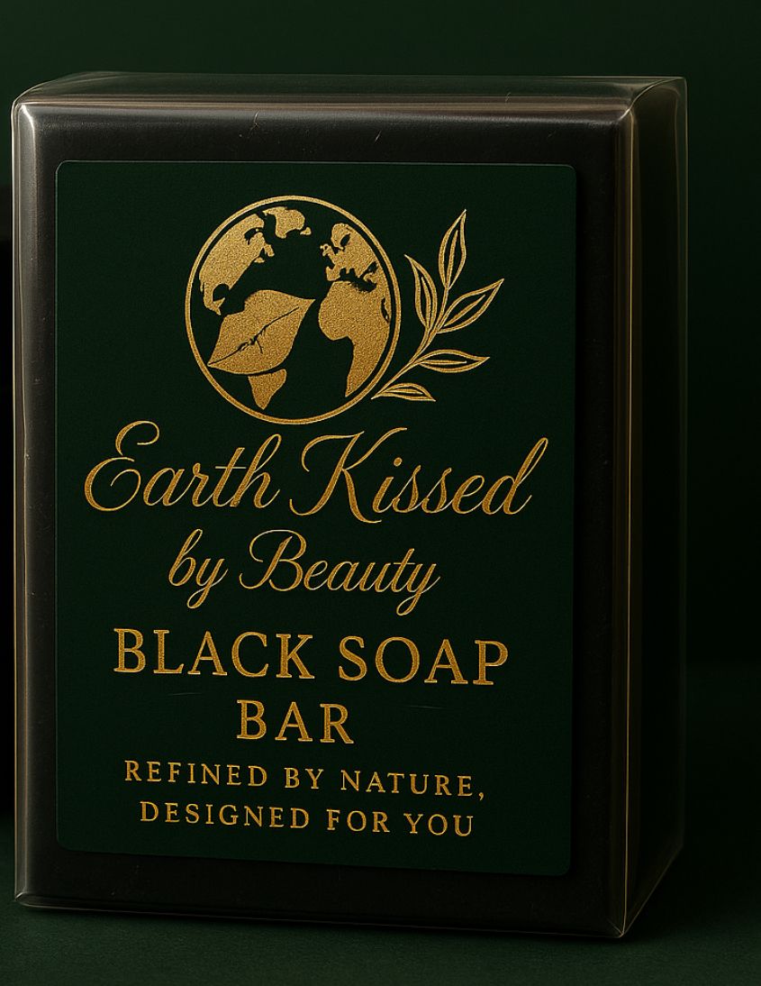 Earth Kissed by Beauty Black Soap Bar BA_0