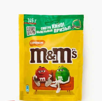  Шоколад M&M's (Шок/драже с арахисом) 145г_1