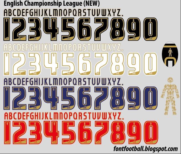Font Vector English Championship League NPOWER 2010 2011 2012 2013 kit_0