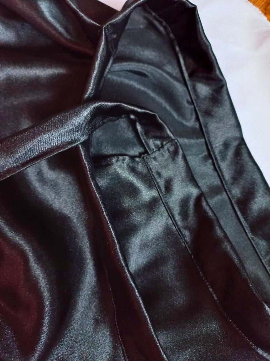 👗 Satin Wrap Skirt_2