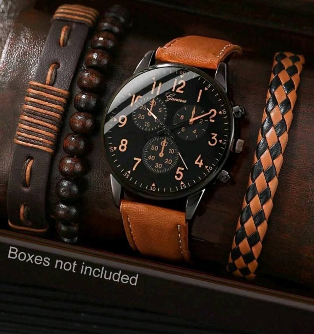Men Watch Bracelet Sets _3