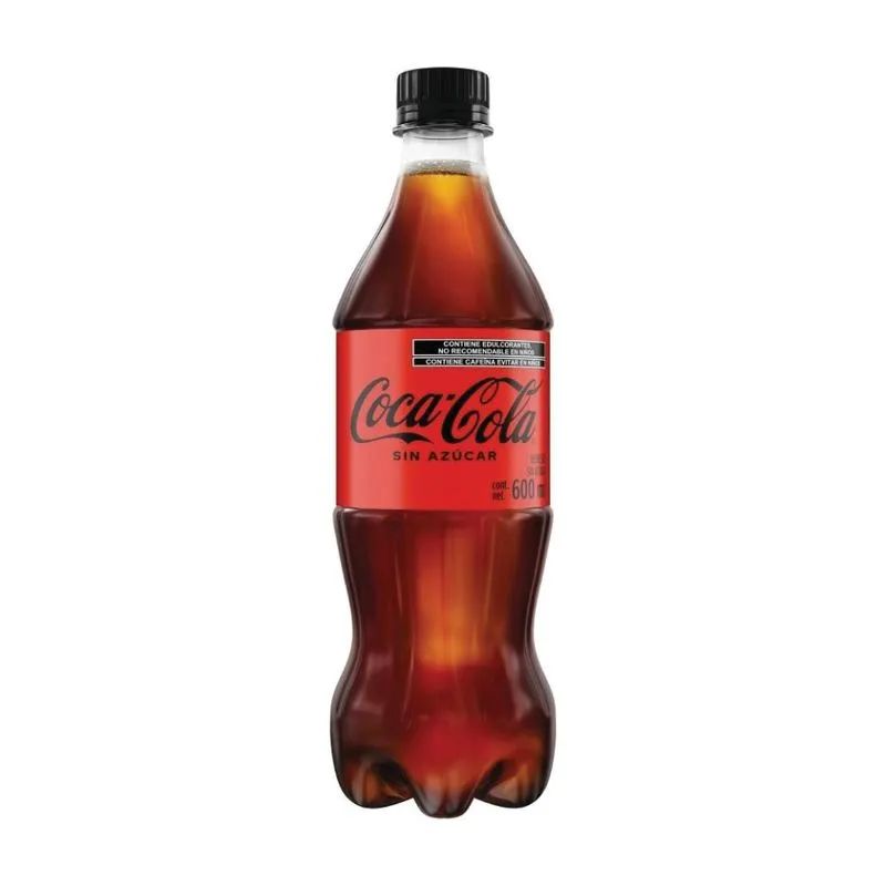 Soda Sin Azucar Coca Cola 600.0 ML_0