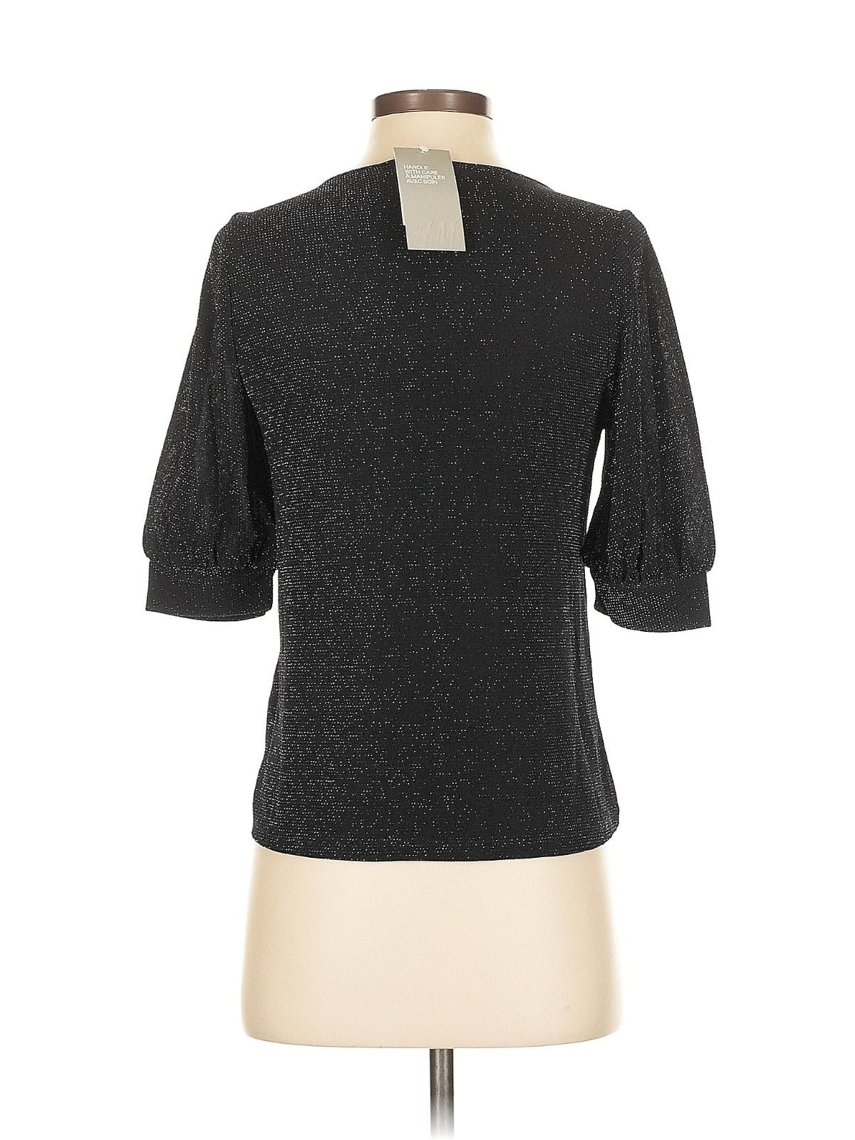 Blusa Negra con Brillos (Talla XS)_1