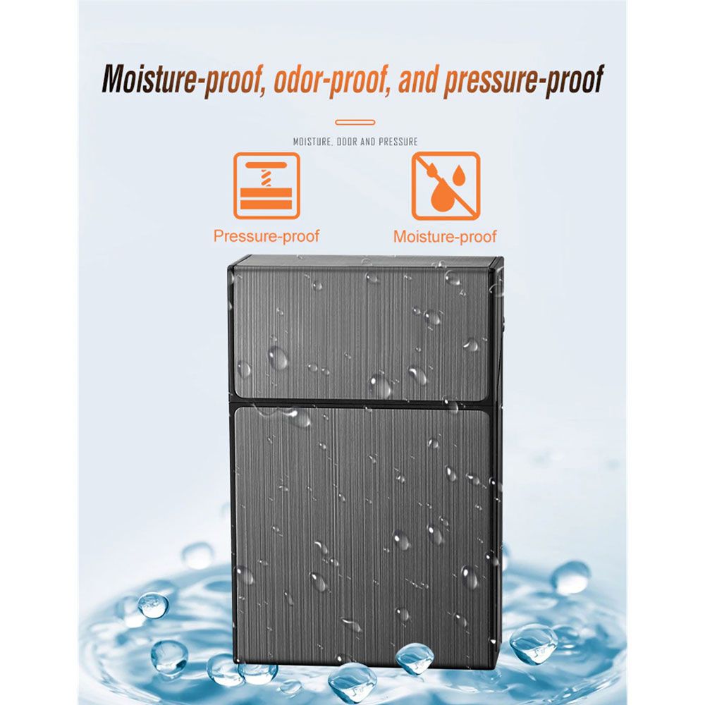 Firetric Kotak Penyimpanan Rokok Anti Lembap Moisture Proof_0