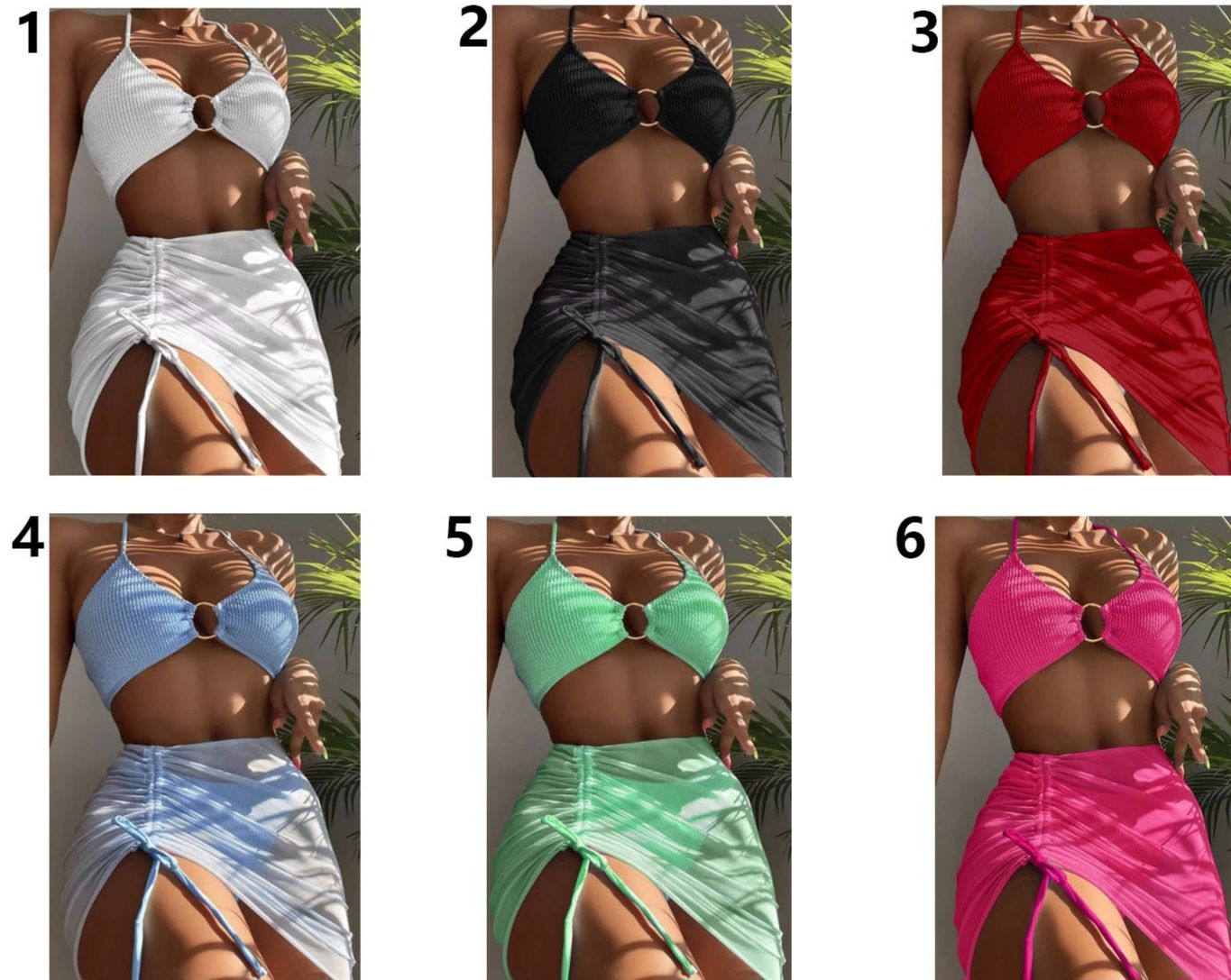 L - Steel Ring Bikini Set_0