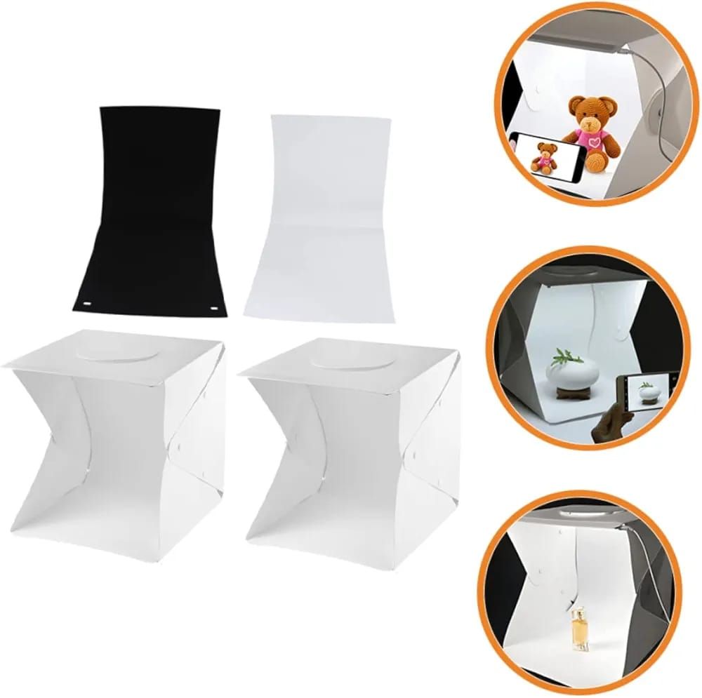Mini Photo Studio Box with LED Light _3