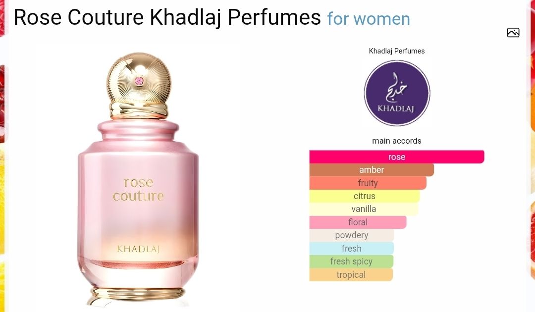 Rose Couture Khadlaj Perfumes for women_1