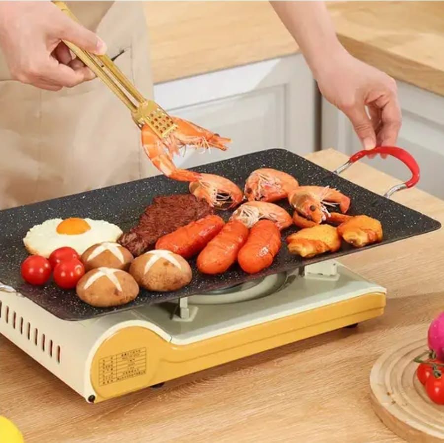 Premium-Quality Rectangular Stovetop Non-Stick Grill Pan_1