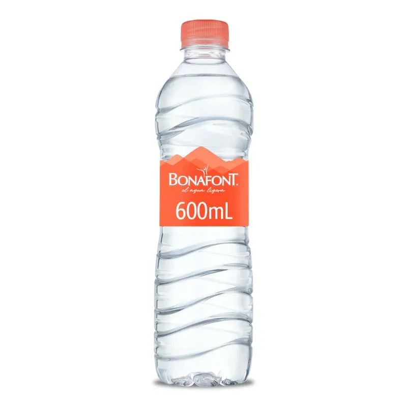 Agua Natural Bonafont 600.0 ML_0