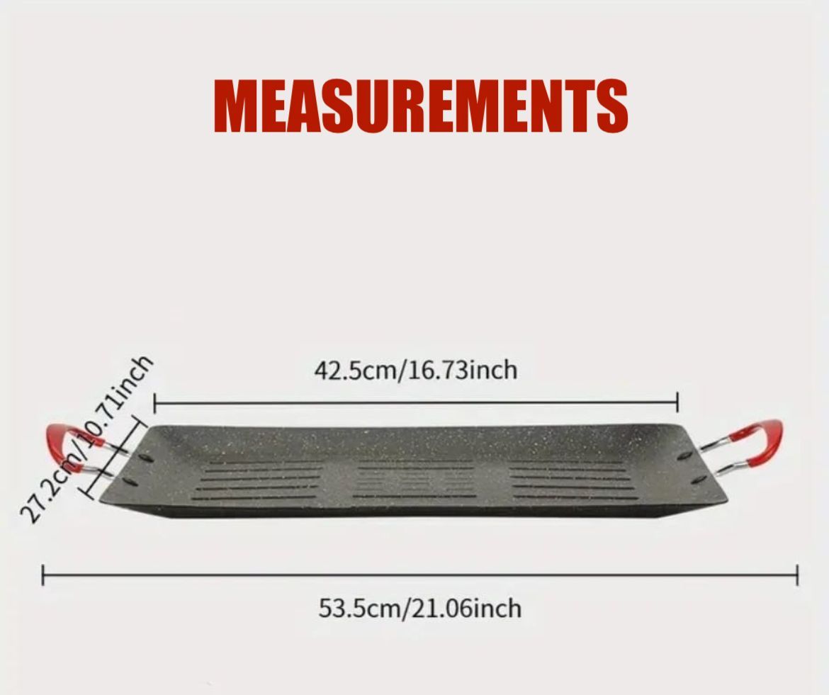 Premium-Quality Rectangular Stovetop Non-Stick Grill Pan_6