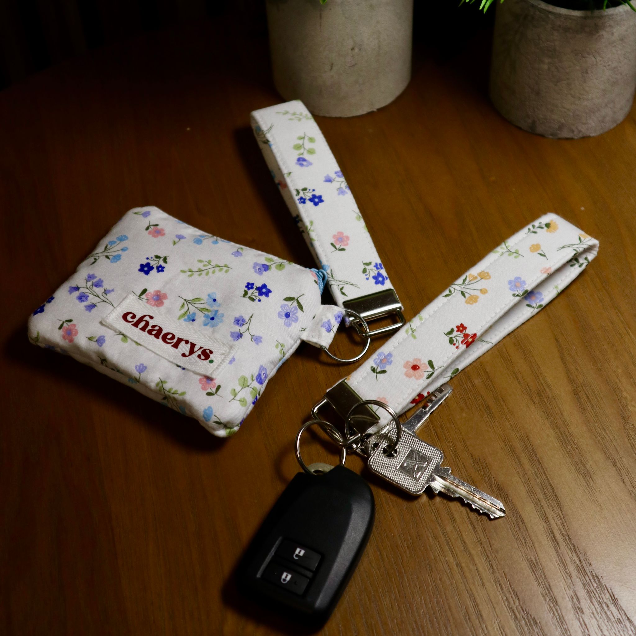 Wristlet Keychain {Summer Bloom}_2