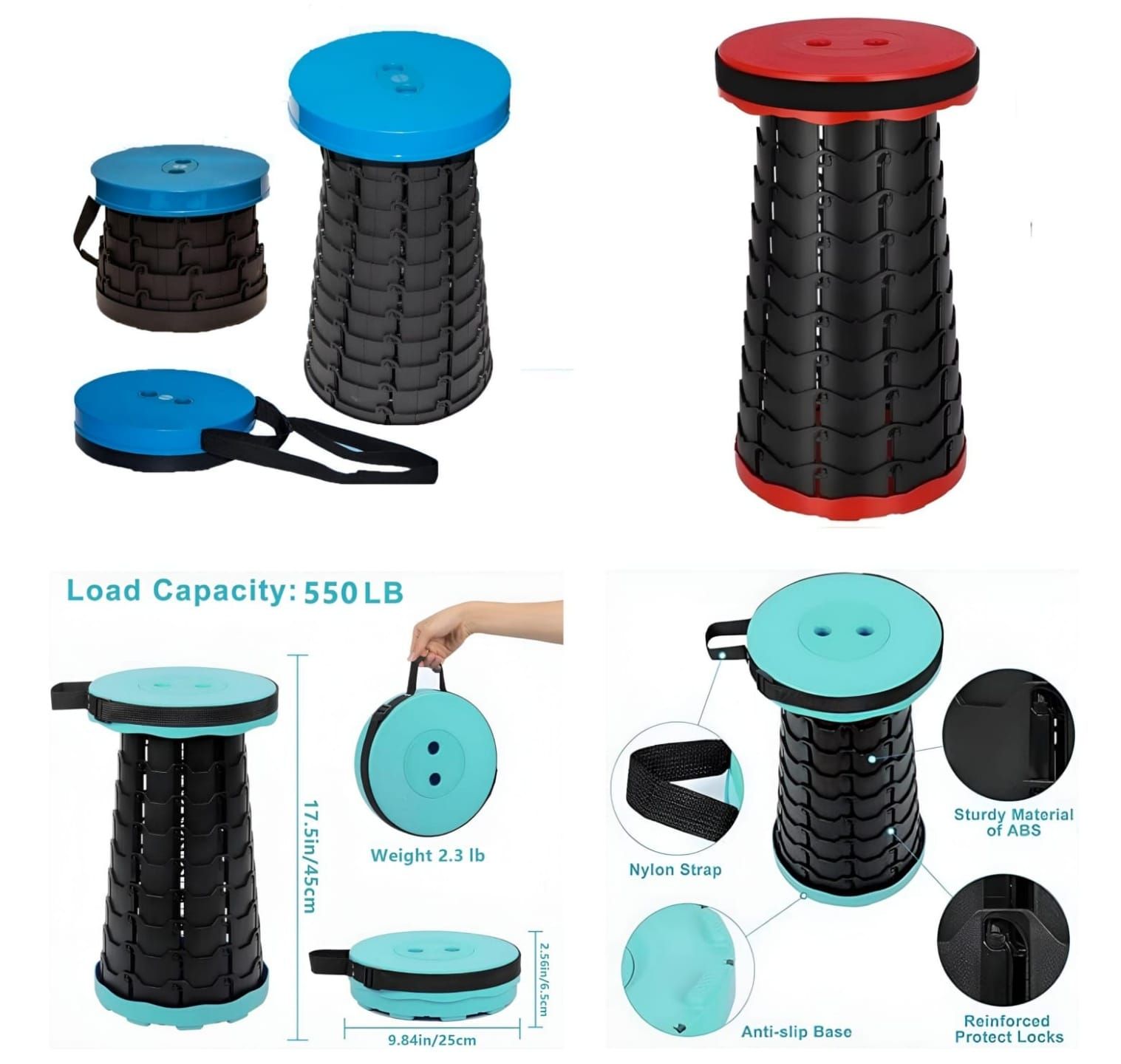 Portable Telescopic Stool_0