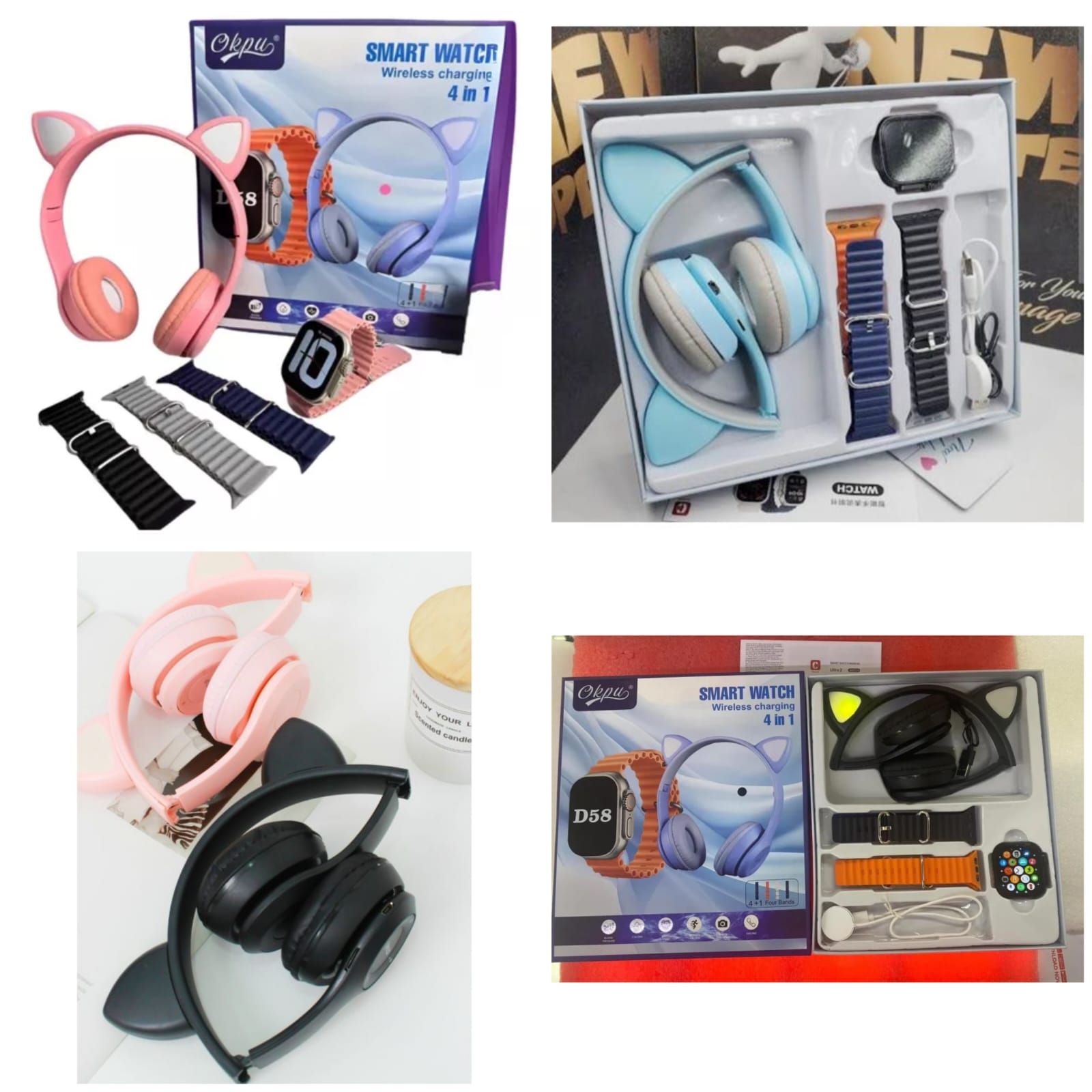 D58 Smart Watch Set_0