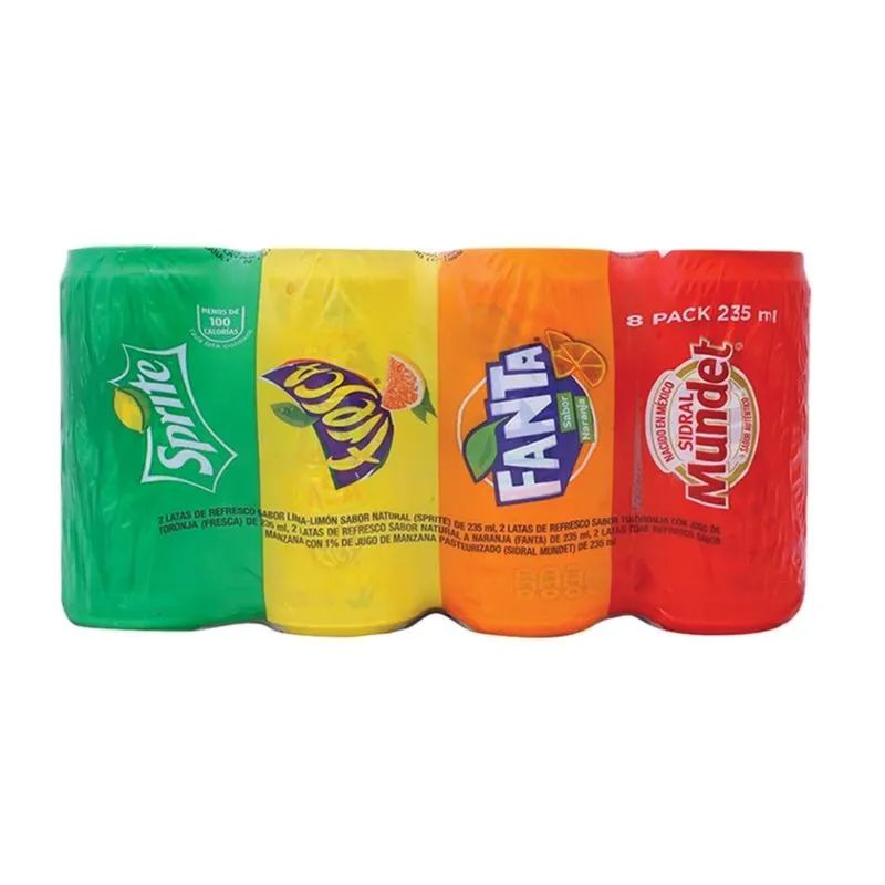 Soda Minilata De Sabores Coca Cola 8.0 PA_0